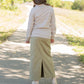 Stella Moss Olive Long Denim Maxi Skirt Skirts