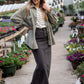 Stella Smokey Charcoal Long Denim Maxi Skirt Inherit Co.