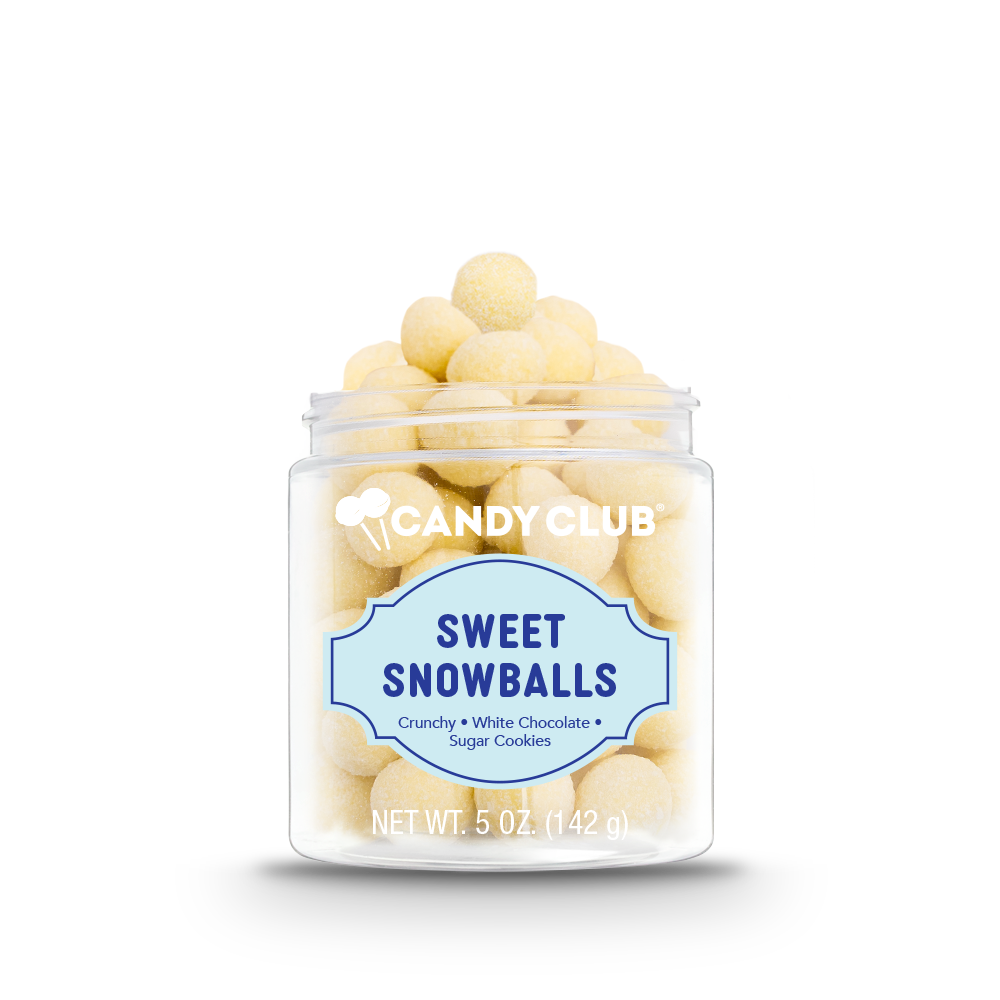 Sweet Snowballs White Chocolate Sugar Cookie Bites Home & Lifestyle Candy Club