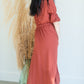 Swiss Dot Tie Waist Maxi Dress Dresses Orange Creek/Tea N Rose