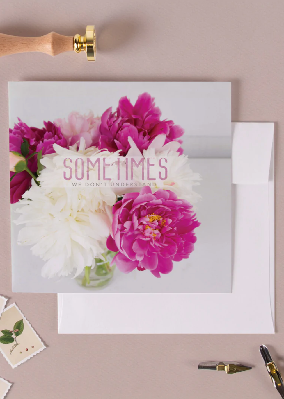 Sympathy Greeting Cards Gifts Sometimes We Don't Understand