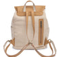 Tatum Canvas Backpack With Flap over Accessories Jen & Co.