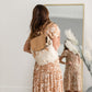 Tatum Canvas Backpack With Flap over Accessories Jen & Co.