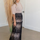 Taupe Round Neck Short Sleeve Sweater Top Tops Polagram + BaeVely
