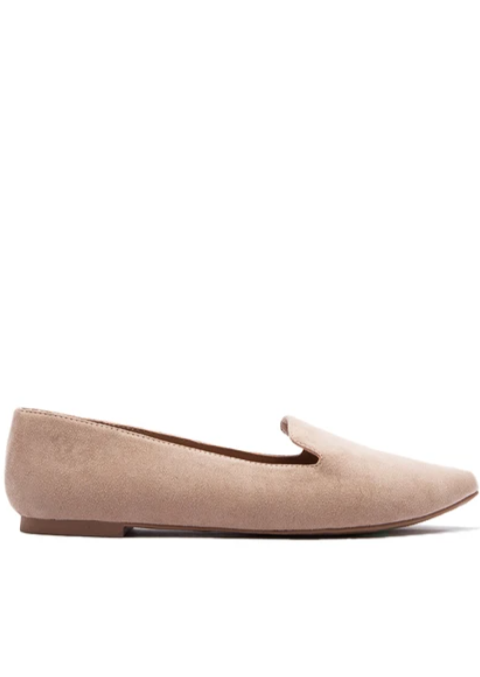 Taupe Suede Slip On Shoes Shoes Shoe La La