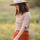 Textured Half Sleeve Mock Neck Top - FINAL SALE Tops