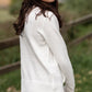 Textured Pom Pom Detail Crew Neck Sweater Tops Staccato