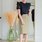 The Averie Eyelet Sleeve Tee Shirt Shirt