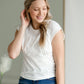 The Classic Bobbie Tee Shirt Heartloom Cream / XS
