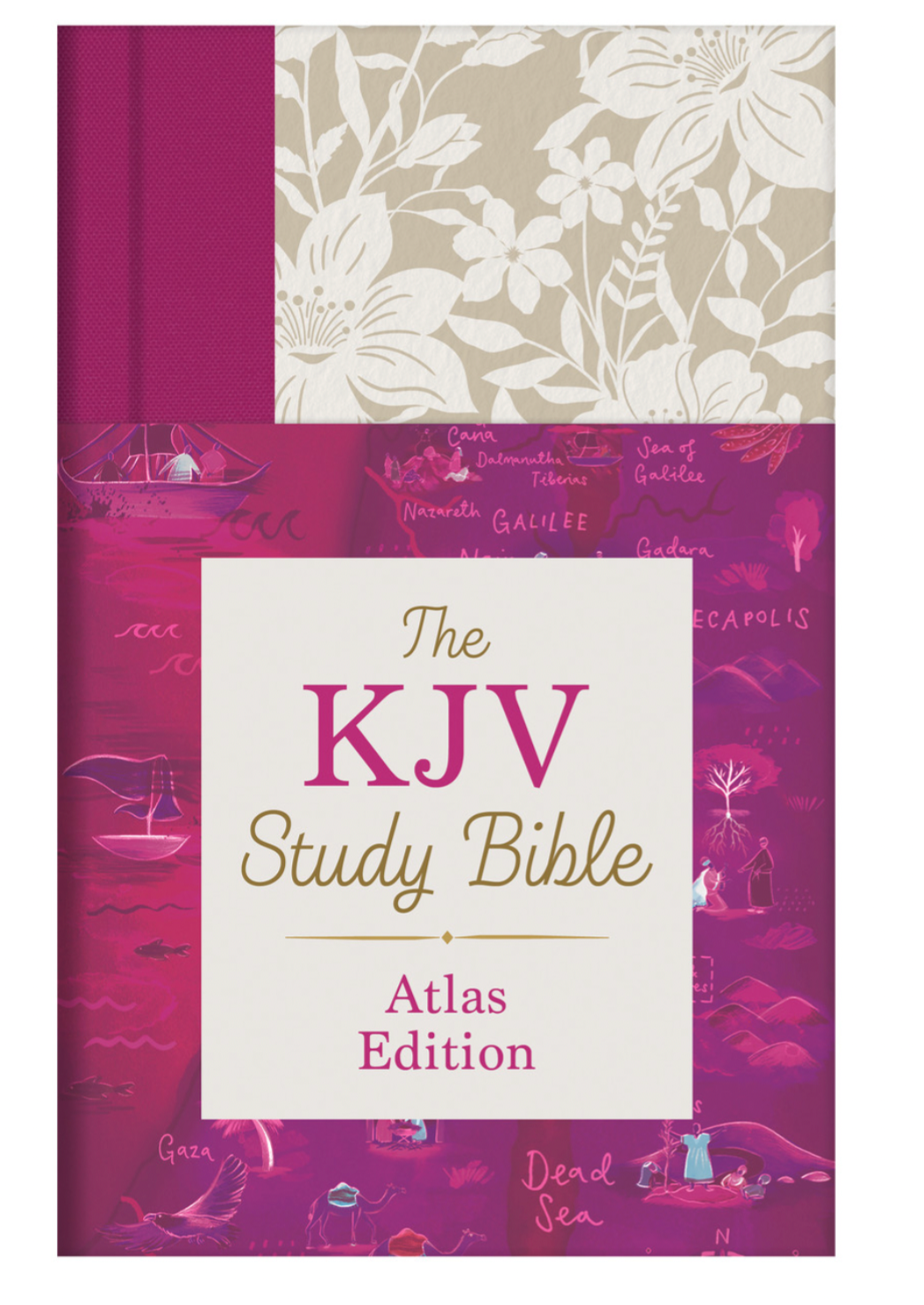 The KJV Study Bible: Atlas Edition Wildflower Bouquet Accessories