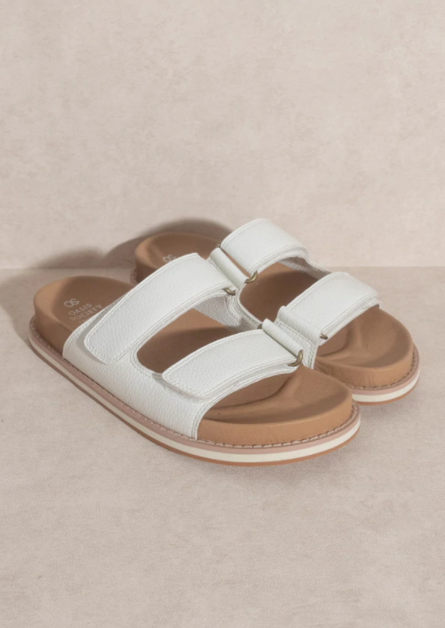 The Sienna Sandal Accessories Oasis Society White / 6