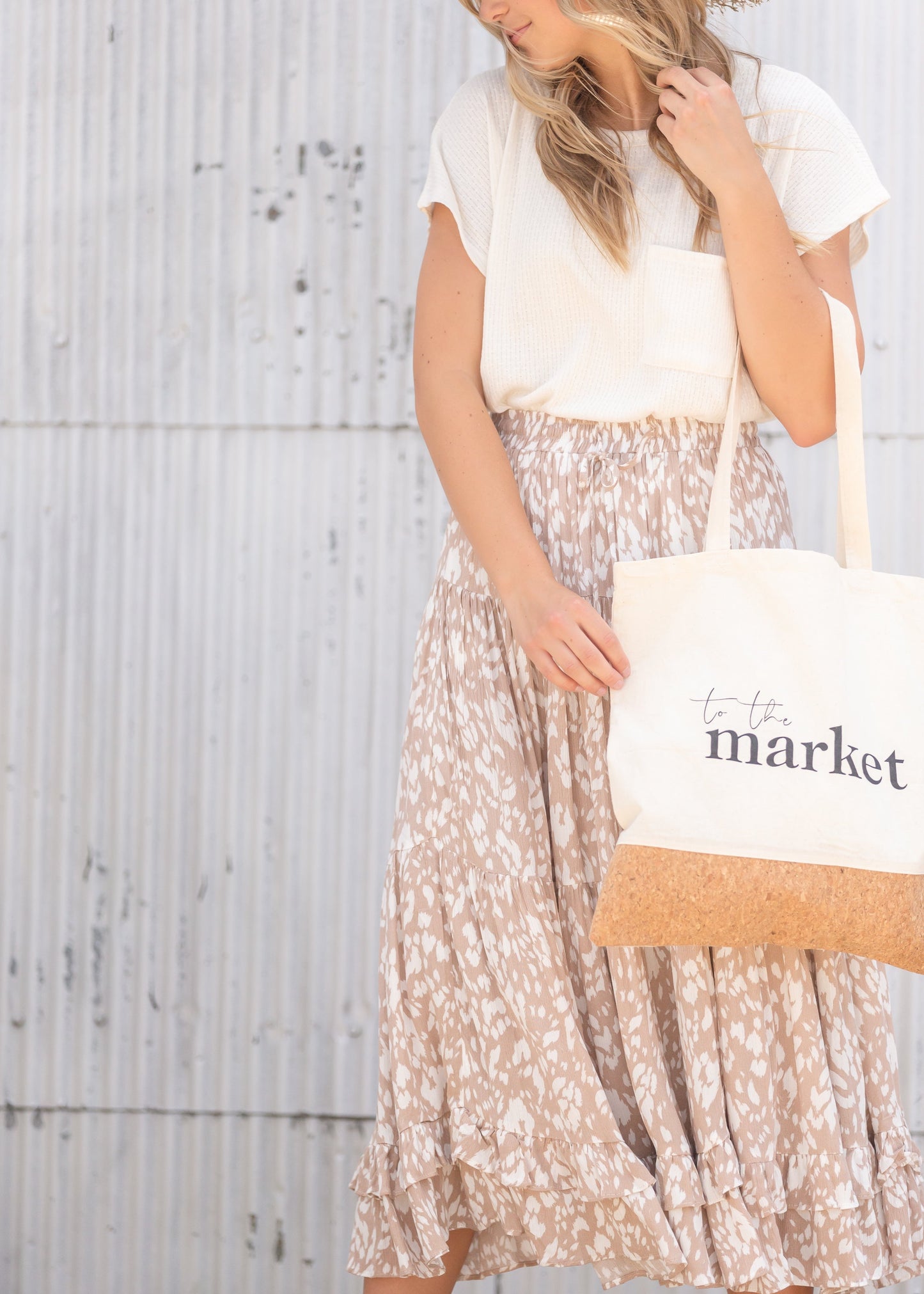 To The Market Cork Tote Accessories