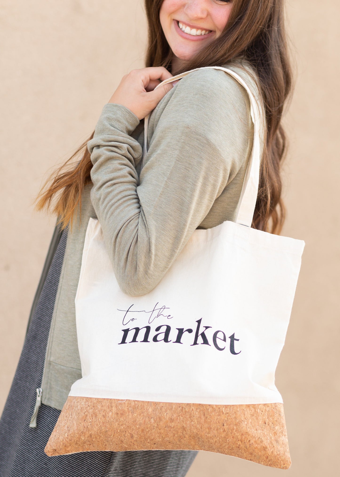 To The Market Cork Tote Accessories