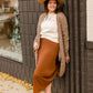 Toffee Knit Sweater Cardigan Tops Z Supply