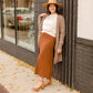 Toffee Knit Sweater Cardigan Tops Z Supply