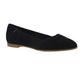 TOMS Black Suede Julie Flat Shoes Toms