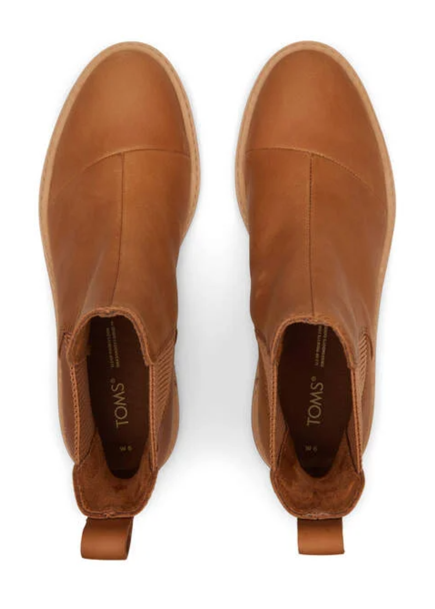 Toms top flat booties