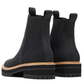 TOMS® Dakota Black Leather Boots Shoes
