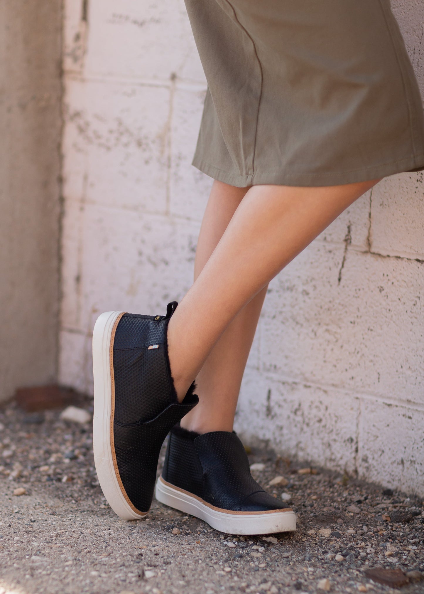 TOMS® Paxton Black Slip Ons Shoes