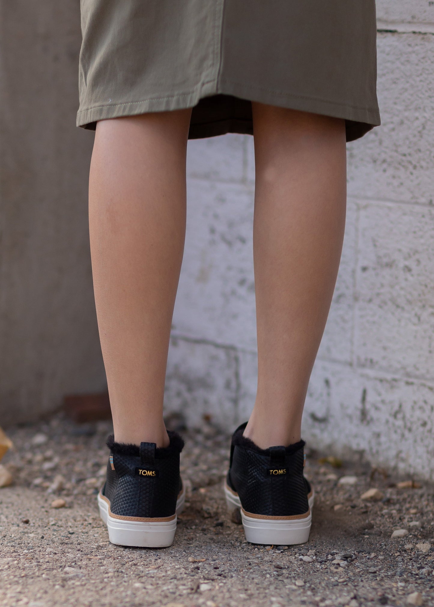 TOMS® Paxton Black Slip Ons Shoes