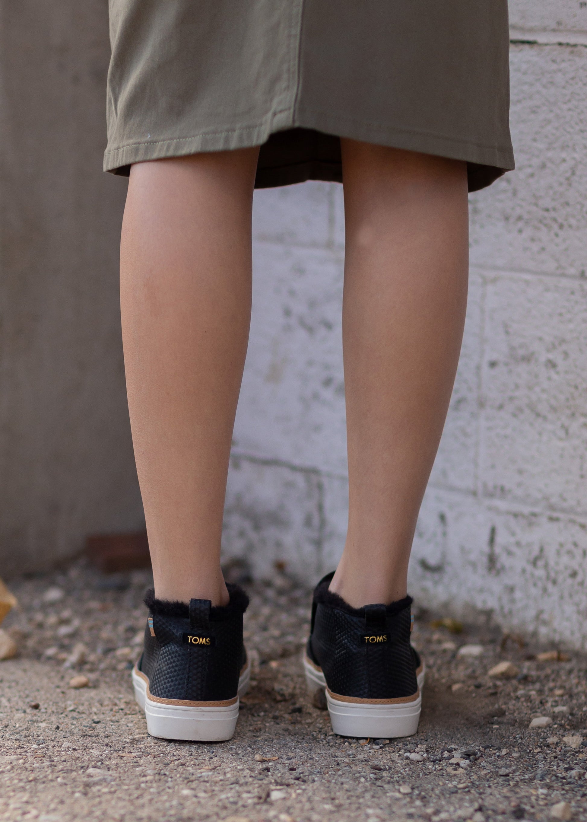 TOMS® Paxton Black Slip Ons Shoes