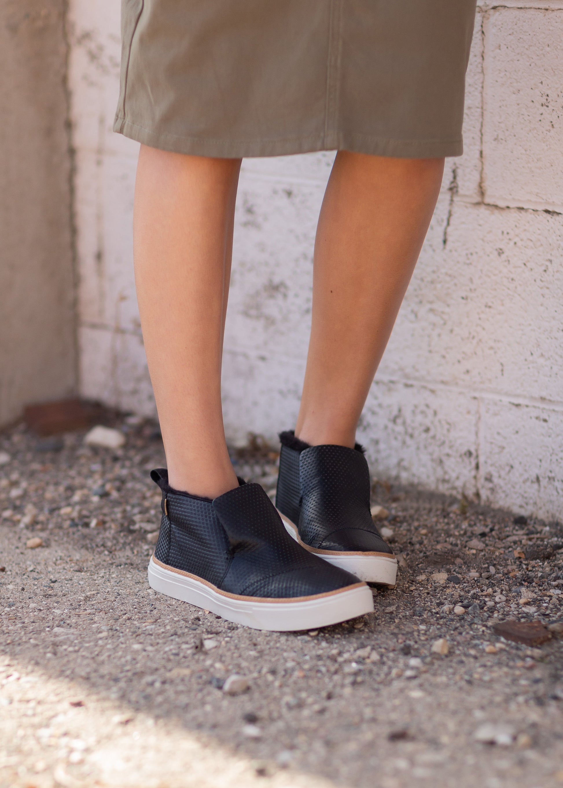 TOMS® Paxton Black Slip Ons Shoes