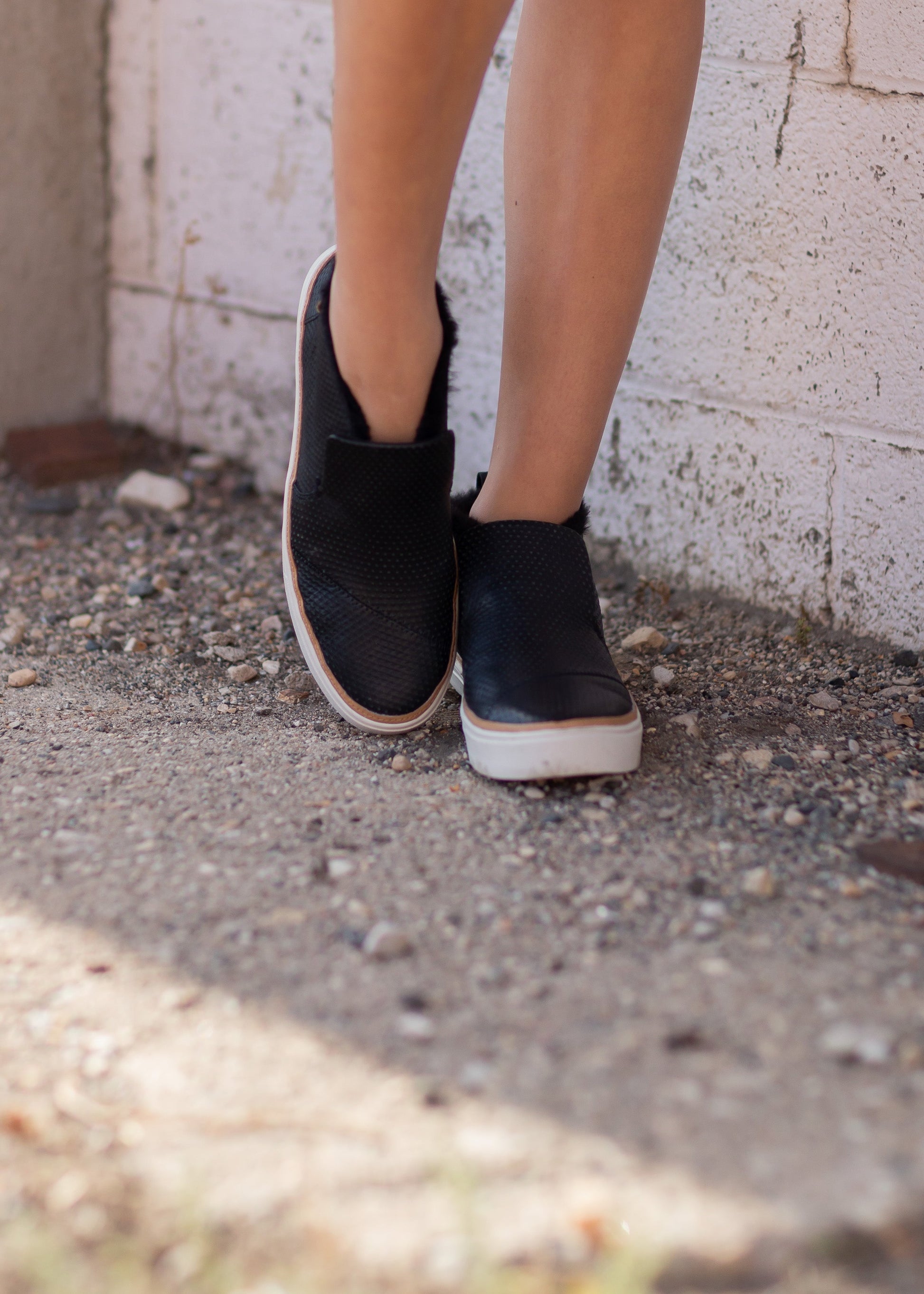TOMS® Paxton Black Slip Ons Shoes