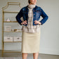 Turtle Neck Checkered Sweater Tops Paper Crane