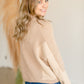 Turtle Neck Color Block Knit Long Sleeve Top - FINAL SALE Tops Paper Crane