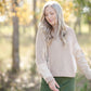 Turtle Neck Color Block Knit Long Sleeve Top Tops Paper Crane
