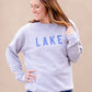 Unisex Lake Crewneck Sweatshirt Tops
