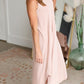 V-Neck Sleeveless Midi Dress Dresses Mod Ref