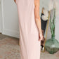 V-Neck Sleeveless Midi Dress Dresses Mod Ref