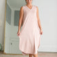 V-Neck Sleeveless Midi Dress Dresses Mod Ref