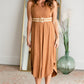 V-Neck Sleeveless Midi Dress Dresses Mod Ref