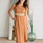 V-Neck Sleeveless Midi Dress Dresses Mod Ref