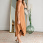 V-Neck Sleeveless Midi Dress Dresses Mod Ref