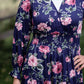 V-Neck Smock Waist Floral Maxi Dress Dresses Dress Forum