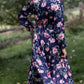 V-Neck Smock Waist Floral Maxi Dress Dresses Dress Forum
