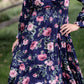 V-Neck Smock Waist Floral Maxi Dress Dresses Dress Forum