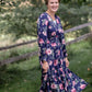 V-Neck Smock Waist Floral Maxi Dress Dresses Dress Forum