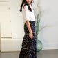 V-neck Top with 3/4 Ruffle Sleeve Shirt Polagram