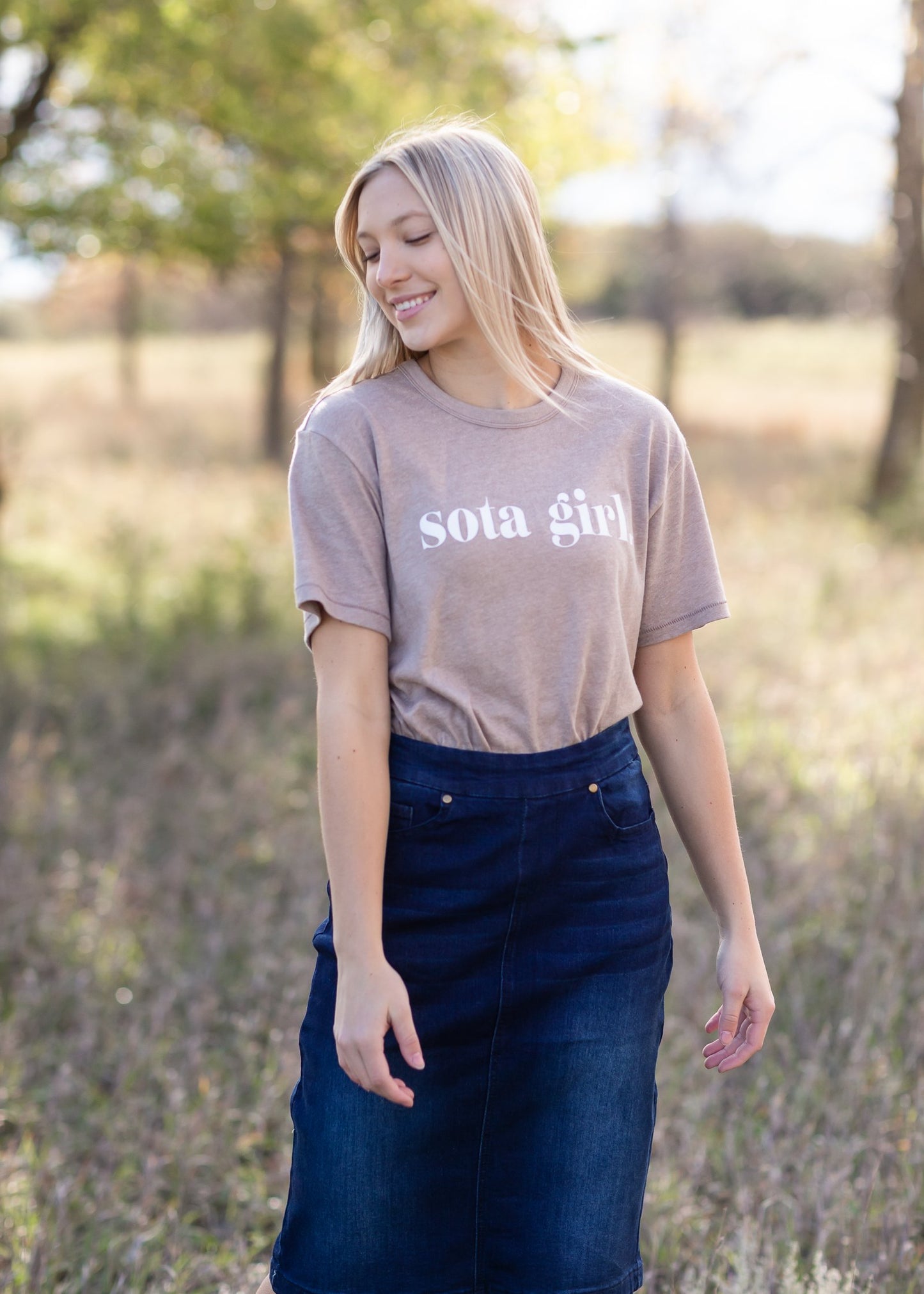Vintage Sota Girl Tee Tops Northern Print Co.