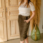 Vintage Taupe Blessed Graphic Tee Tops Amy Anne Apparel Inc