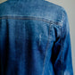Vintage Washed Dark Denim Jacket Tops Risen
