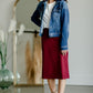 Vintage Washed Dark Denim Jacket Tops Risen