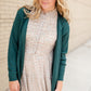Waffle Knit Open Front Cardigan Tops Staccato