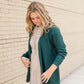 Waffle Knit Open Front Cardigan Tops Staccato