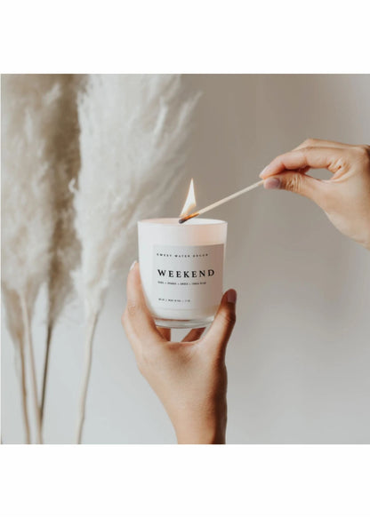 Weekend Soy Candle Accessories Sweet Water Decor