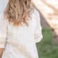 White Puff Sleeve Tee Tops